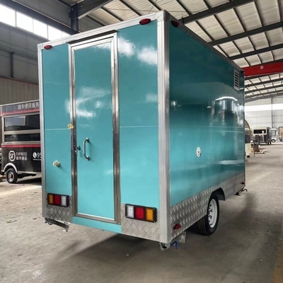 Outdoor Kitchen Fast Food Trailer with Cooking Equipment Mobile Food Trucks