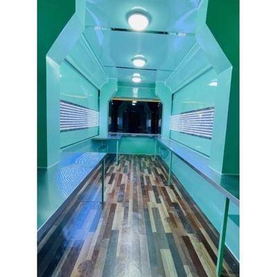 Stainless Steel Food Van India 85kms Long Distance No Pollution Advanced Technology