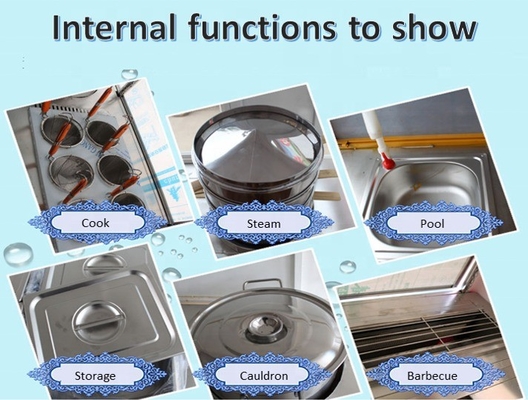 Multifunctional 2022 Mobile Food Truck with and After Service Video Technical Support