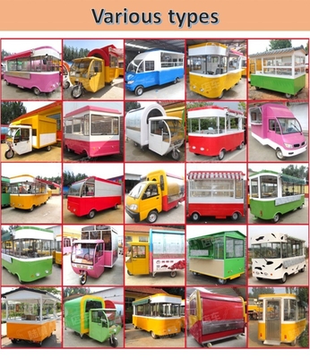 Multifunctional 2022 Mobile Food Truck with and After Service Video Technical Support