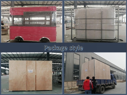 Multifunctional 2022 Mobile Food Truck with and After Service Video Technical Support
