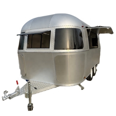 110V/220V Voltage Outdoor Kitchen Fast Food Truck Trailer with Cooking Equipment
