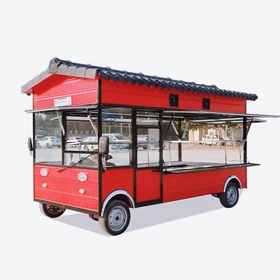 2022 widely used cold drink trailer fast food making function exhibited at Canton fair
