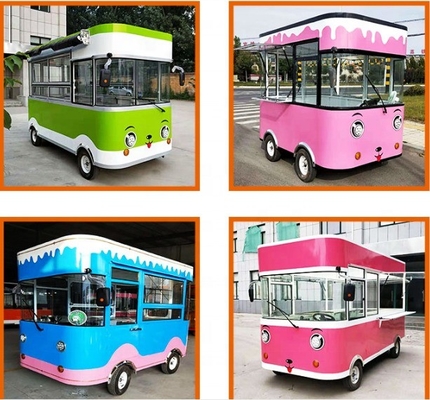 85kms Long Distance Machinery Function Catering Trailer Food Trucks for 2022 Canton Fair