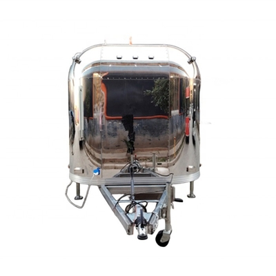 Fully Equipped Mobile Pizza Fast Food Trucks With Full Kitchen by Wecare Custom Airstream