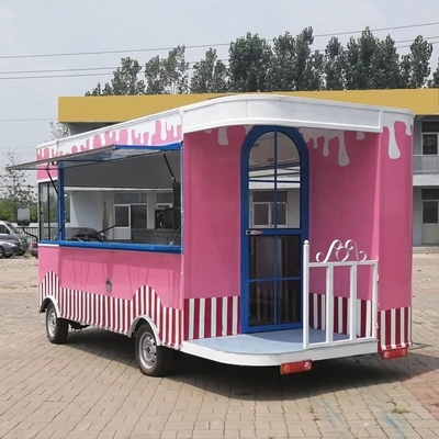 220V/380V Mobile Food Cart Multifunctional L420cm*W180cm*H230cm