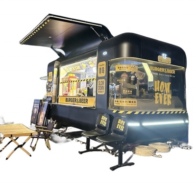 Electric System Provide Concession Used Food Truck Trailer Food Car