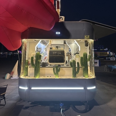 Electric System Provide Concession Used Food Truck Trailer Food Car
