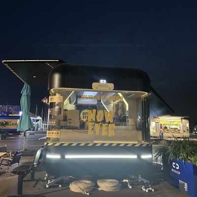 Electric System Provide Concession Used Food Truck Trailer Food Car