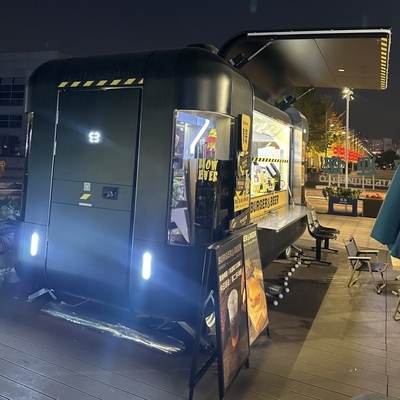 Electric System Provide Concession Used Food Truck Trailer Food Car