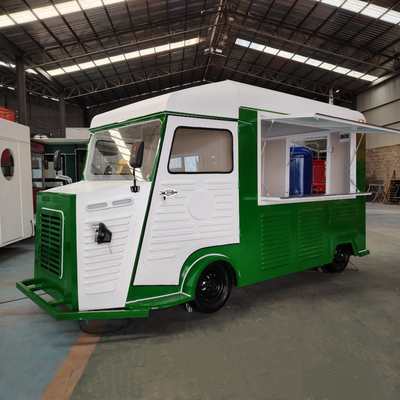 Multipurpose Electric Mobile Van Fast Food Snack Catering Coffee Truck Trailer Cart