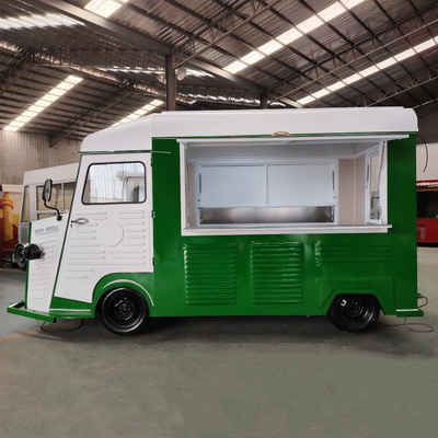 Multipurpose Electric Mobile Van Fast Food Snack Catering Coffee Truck Trailer Cart
