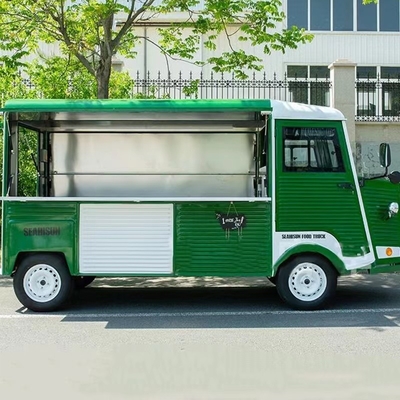Multipurpose Electric Mobile Van Fast Food Snack Catering Coffee Truck Trailer Cart