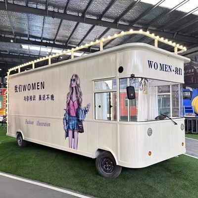 Electric Mobile Clothing Trailer for of Men's Women's and Children's Wear in Beverage