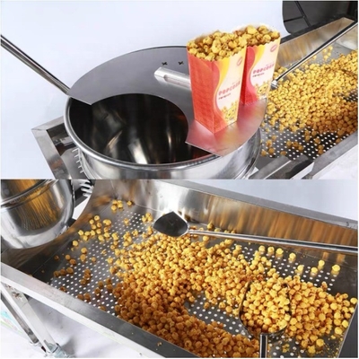 24 Months Guarantee Super Performance Popcorn Machine for Corn Oil Sugar Snacks Production