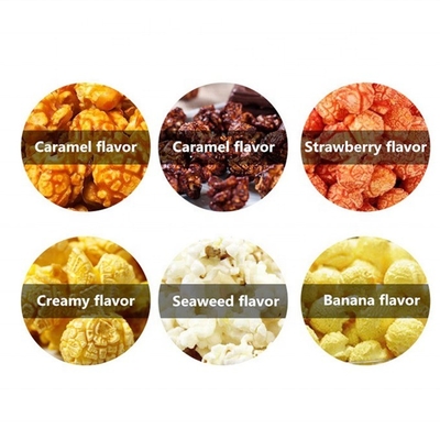 Manual or Electromoty Stirring Commercial Automatic Gas Popcorn Machine with CE and ISO