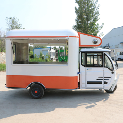Voltage 110v/220v 2023 Multipurpose Mobile Electric Fast Food Snack Beverage Tricycle