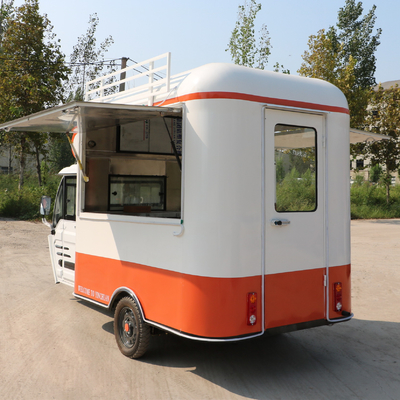 Voltage 110v/220v 2023 Multipurpose Mobile Electric Fast Food Snack Beverage Tricycle