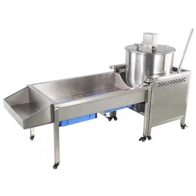 Material 304 Stainless Steel Caramel Popcorn Machine 15% Energy Saving at Canton Fair