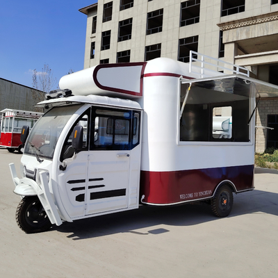2023 Multipurpose Mobile Electric Fast Food Tricycle Pedicab with Advanced Technology