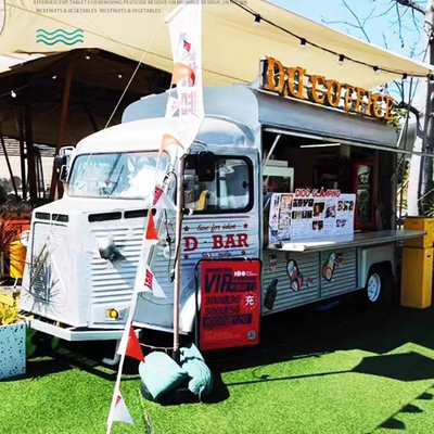 3KW-20KW Electric Mobile Van for Fast Food Snacks Drinks and Coffee Raw Material Soybean