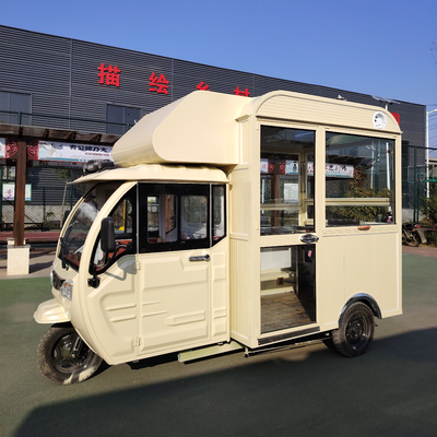 Multifunctional 3.0kw Electric Tricycle for Mobile Fast Food Beverage and Snack Sales