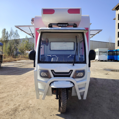 Multifunctional 2023 Outlet Electric Fast Food Tricycle with Optional Internal Equipment