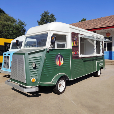 Customized Electric Mobile Van Fast Food Snack Catering Drinks Coffee Truck Trailer Cart