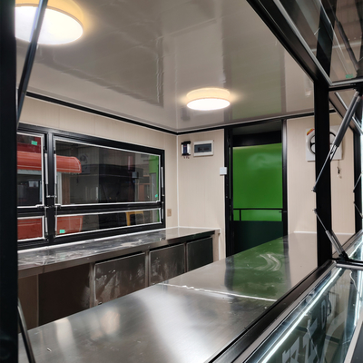 1000kg Capacity Battery Pack Powered Complete Kitchen Equipment for Mobile Catering