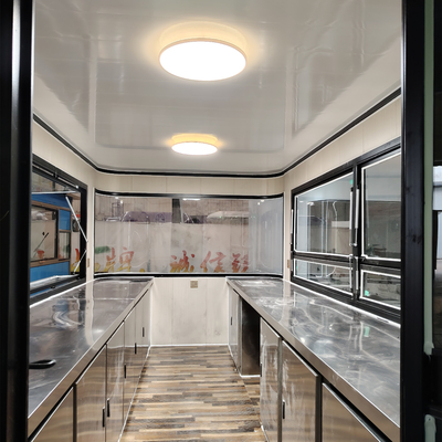 1000kg Capacity Battery Pack Powered Complete Kitchen Equipment for Mobile Catering