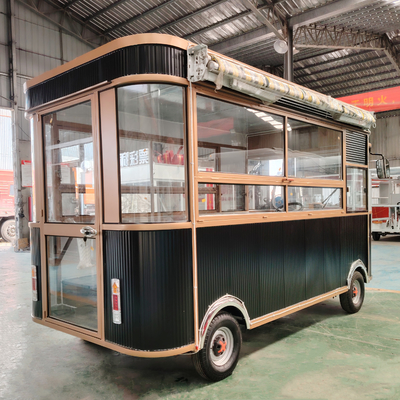External Power Supply Mobile Fried Chicken Combo with Boutique Cart and Cola Beverage