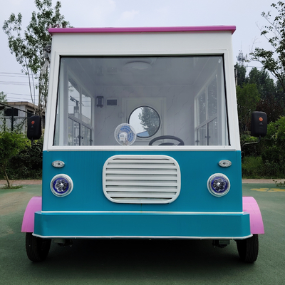 Customized Length Multifunctional Electric Mobile Food Truck for Cold Drinks and Snacks