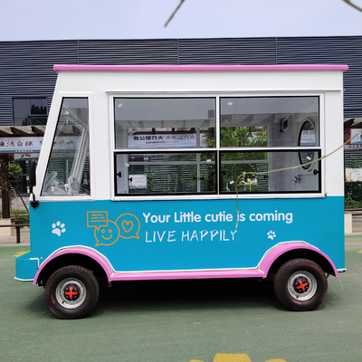 3KW-20kw Electric Mobile Snack Catering Food Truck Trailer Cart for Snacks and Juices