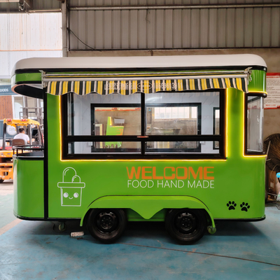 Customized Electric Mobile Complete Kitchen Equipment for Fast Food Snack Catering Van