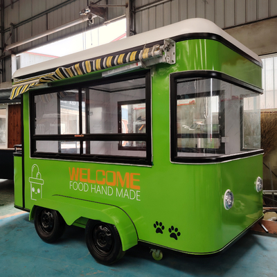 Customized Electric Mobile Complete Kitchen Equipment for Fast Food Snack Catering Van