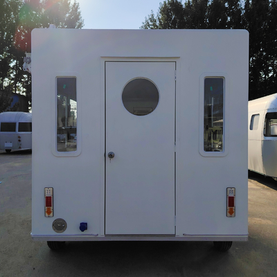Mobile Electric Fast Food Snack Catering Ice Cream Coffee Truck Trailer Boutique 1500kg