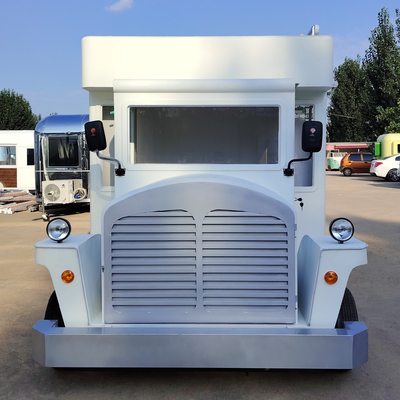 Mobile Electric Fast Food Snack Catering Ice Cream Coffee Truck Trailer Boutique 1500kg