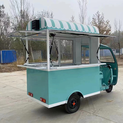Manufacturing Plant Outlet Multipurpose Electric Tricycle for Fast Food and Beverages