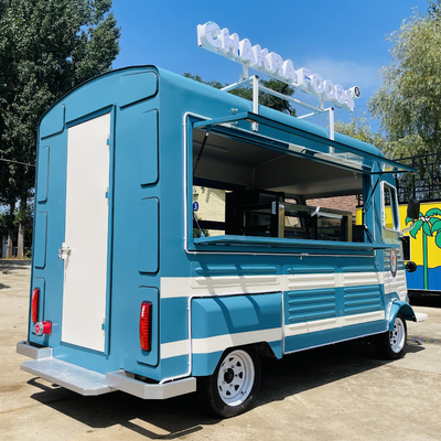 Multipurpose Fast Food Snack Catering Drinks Coffee Truck Trailer Cart for Farms 2023