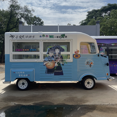 Multipurpose Electric Mobile Van Fast Food Snack Catering Drinks Coffee Truck Trailer Cart