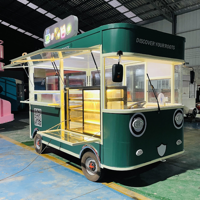 Combo Fried Chicken and Cola Beverage for Electric Mobile Snack Truck in Cooking Oil