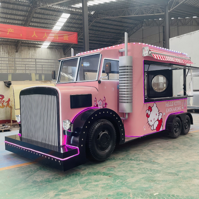 Complete Kitchen Equipment Fast Food Snack Catering Ice Cream Coffee Truck Trailer