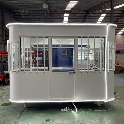 2023 Mobile Coffee Milk Tea Soybean Milk Fresh Juice Vegetable Fruit Salad Car Trolley