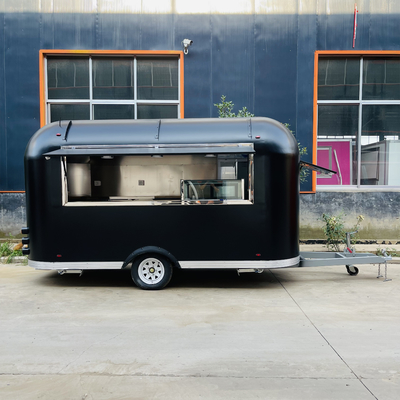 2023 Mobile Trailer for Snacks Fast Food Drinks Ice Cream Coffee Milk Tea and Durable