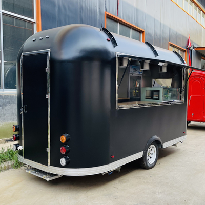 2023 Mobile Trailer for Snacks Fast Food Drinks Ice Cream Coffee Milk Tea and Durable