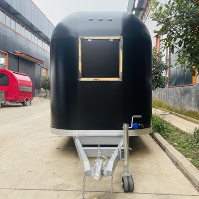 2023 Mobile Trailer for Snacks Fast Food Drinks Ice Cream Coffee Milk Tea and Durable