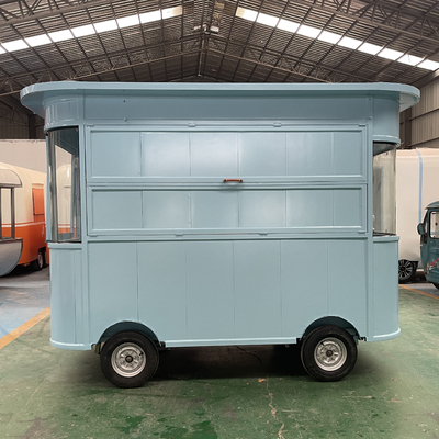 Machinery Function 85kms per hr Electric Mobile Snack Van for Fast Food and Beverages