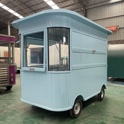 Machinery Function 85kms per hr Electric Mobile Snack Van for Fast Food and Beverages