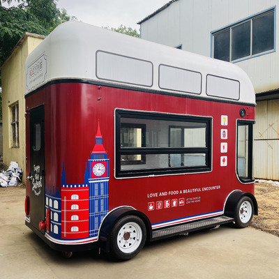 Mobile Sales Fruit Salad Coffee Milk Tea Beer Ice Cream Design Truck Trailer Cart