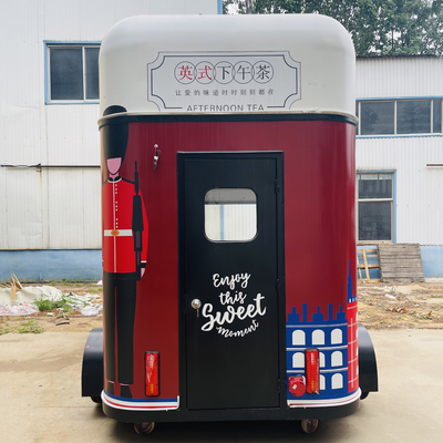 After Service Online support Customized Ice Cream Mobile Beer Tow Bus Truck Trailer Cart